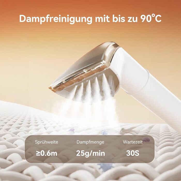 Потужний миючий пилосос Bear SC 3 для диванів та килимів з парою, 1700W