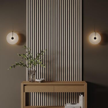 Акустичні настінні панелі Vicco для покращення звукоізоляції приміщення, коричневі, 8 шт.