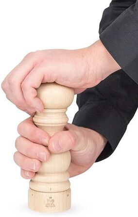 PEUGEOT Paris Mill Set Pepper/Salt, Grind Setting u'Select, Height: 18 cm, Wood, Natural, 2/23386