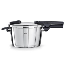Каструля-скороварка Fissler Vitaquick 4.5 л, Ø 22 см, нержавіюча сталь, 2 режими приготування, Made in Germany, індукційна плита