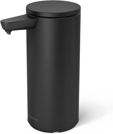 Simplehuman Rechargeable Automatic Soap Dispenser - Stainless Steel, Variable Dosage, Drip-Free, IP67 Waterproof, ST1082