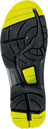Робочі черевики Uvex 1 BOA S1 SRC, напівчеревики, легкі, чорно-лаймові (36 EU)