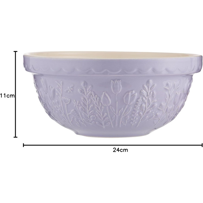 Mason Cash The Meadow Mixing Bowl Tulip 24 cm