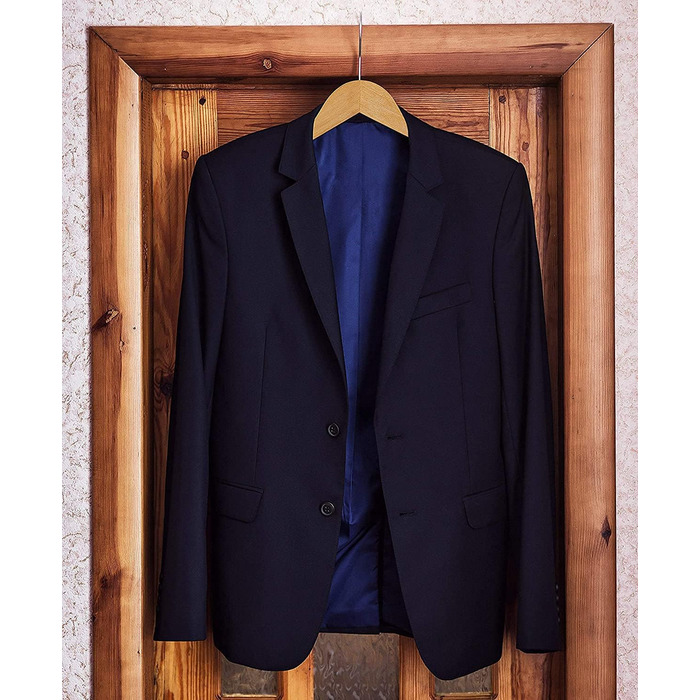 Набір вішалок для одягу Utopia Home (20 шт.) з перекладиною та плечима, білий