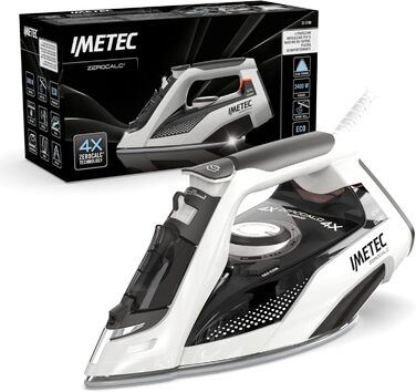 Праска Imetec Intellifast з керамічною підошвою Diamond, технологія Intelli System, автоматичне регулювання пари та температури, захист від накипу, 2400 Вт, кабель 1.90 м