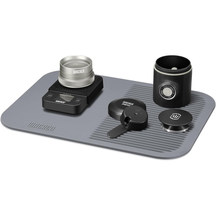 Силіконовий килимок WACACO для посуду та кавомашини - термостійкий, антиковзний, прямокутний