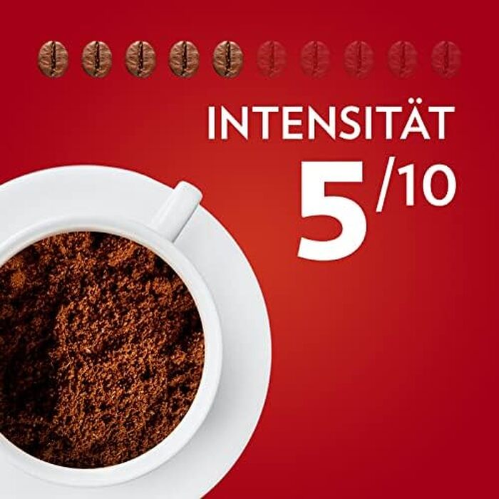 Мелена кава Lavazza Qualità Rossa Classico, для гейзерної кав'ярки та фільтр-кави, інтенсивність 7/10, темне обсмажування, 10 упаковок по 250 г