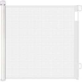 Зсувна захисна сітка для дитячих воріт та домашніх тварин, 55 см, 83 см, біла