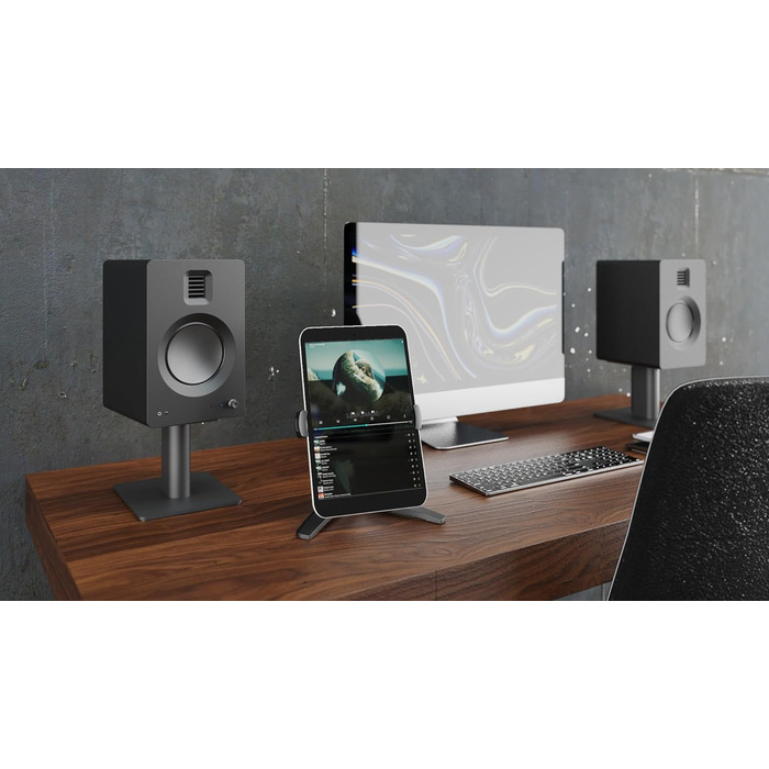 Підставки для акустичних систем Kanto SP6HD | 183 см | Для полочкові колонок та студійних моніторів | Обертання | Приховані кабелі