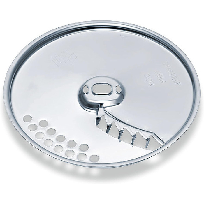 Bosch Kitchen Machine Series 4 MUM5XW20, 3.9 L Stainless Steel Bowl & French Fry Cutter MUZ45PS1, Reversible Disc White / Champagne 2 Accessories Bundle with Disc