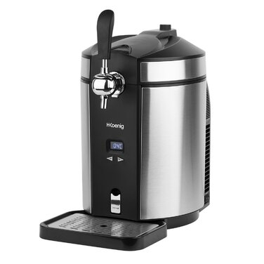 H.Koenig Bierzapfanlage BW1880: Система для розливу пива з інтегрованим охолодженням, сумісна з 5-літровими баками