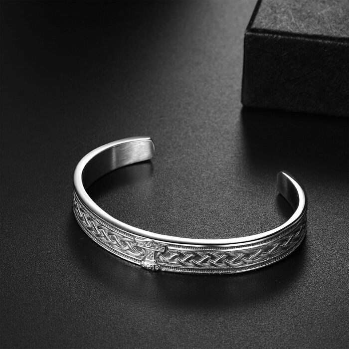 Чоловічий браслет JewelryWe з нержавіючої сталі, плетіння