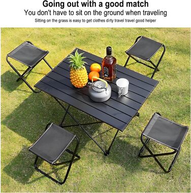 Складаний туристичний стільчик для кемпінгу та відпочинку на природі. Зручний, портативний, з сумкою для зберігання. Ідеально для пляжу, саду, балкону та подорожей. Розмір: великий (X-Large)