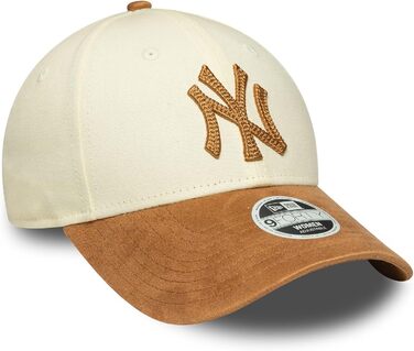 Кепка New Era MLB New York Yankees для жінок, бейсболка з логотипом, регульована, вигнутий козирок