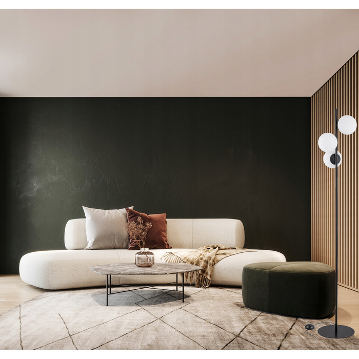 Торшер Elko-Lighting Milo E27 60 Вт, чорний