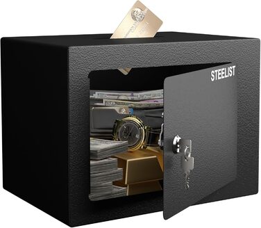 STEELIST 0,23 - сталевий сейф для готівки та особистих речей з ключовим замком