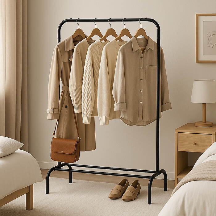 Relaxdays Clothes Rack, Iron