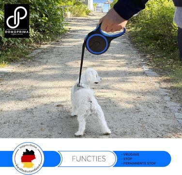 Нашийник для собак DOMOPRIMA: міцний, безпечний, 3 розміри (S, M), 4 кольори (сірий, блакитний, зелений, рожевий)