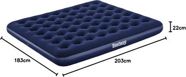 Надувне двоспальне ліжко Pavillo 203 x 183 x 22 см (Single)