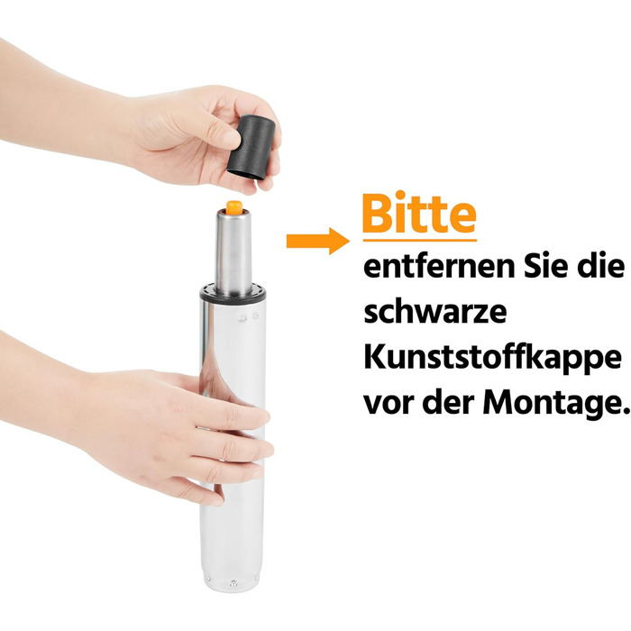 Офісне крісло Yaheetech з регулюванням висоти та знімними підлокітниками, штучна шкіра, білий колір