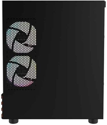 Корпус ПК Thermaltake TG ARGB View 170 Wood Black – Micro-Tower, Tempered Glass, 3x120mm ARGB, Підтримка 240/280mm радіатора