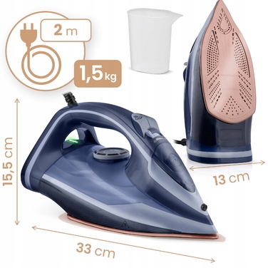 Парова праска Berdsen BD-330 3000 Вт, керамічна підошва, вертикальна подача пари