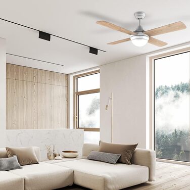 Стеляний вентилятор Cecotec EnergySilence Aero 4250 DC Fresh: 40W, 106 см, 4 лопаті, LED, пульт, таймер, 6 швидкостей