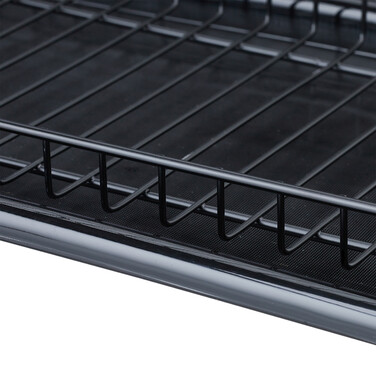 Relaxdays 2-Tier Dish Drying Rack