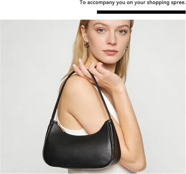 Сумка жіноча на плече з екошкіри, ретро хобо, маленька сумка для дівчат-підлітків, однотонна Dirndl сумка