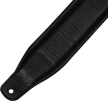 Гітарний ремінь Levy's Leathers Amped Series з натуральної шкіри (Чорний)