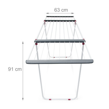 Relaxdays Extendable Clothes Drying Rack