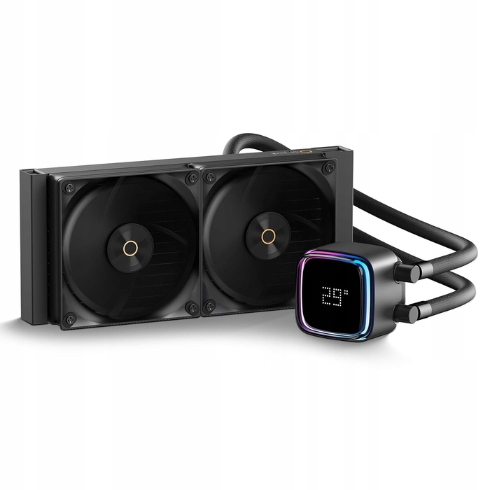 Рідинне охолодження процесора RGB AIO OCYPUS LOTA L24 BK, 240мм, 2 вентилятори