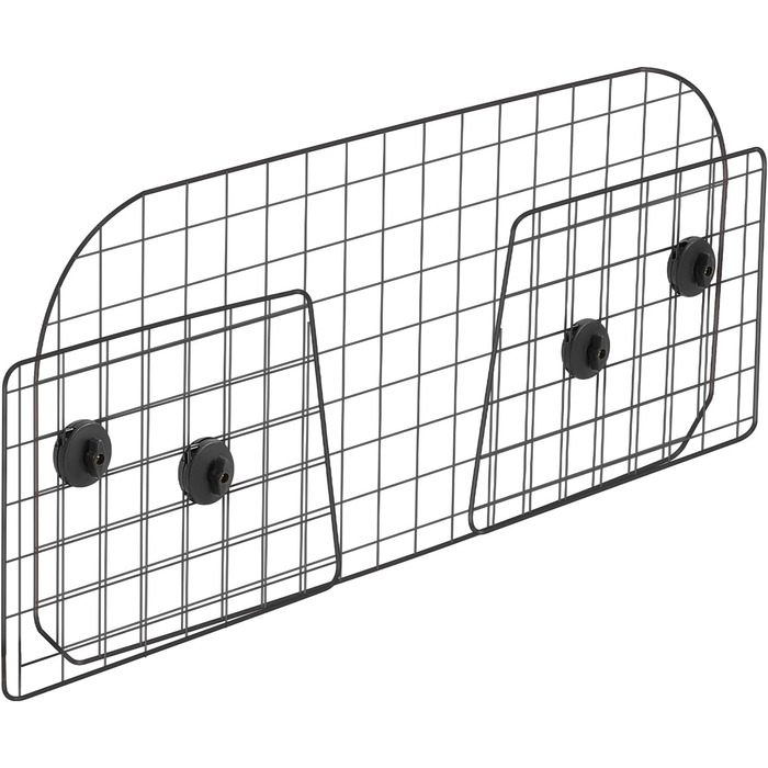 Автобар'єр для собак VEVOR, регульована перегородка, сітка (968x405 мм), захист для заднього сидіння, універсальна бар'єр для SUV, позашляховиків, вантажівок, не складається, 96.5-162 см * 41 см
