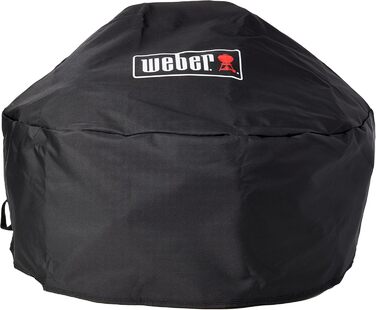 Чохол Weber Premium для каміна, дихаючий, водо- та УФ-стійкий, з липучкою, чорний, BBQ накриття