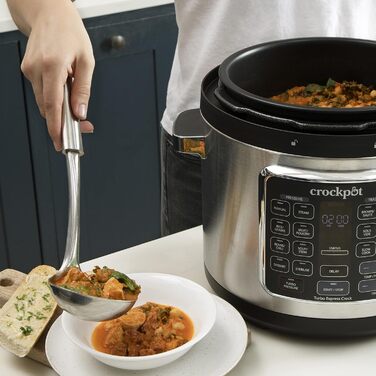 Мультиварка Crock-Pot Turbo Express: 14 функцій, 5.6 л, CSC062X
