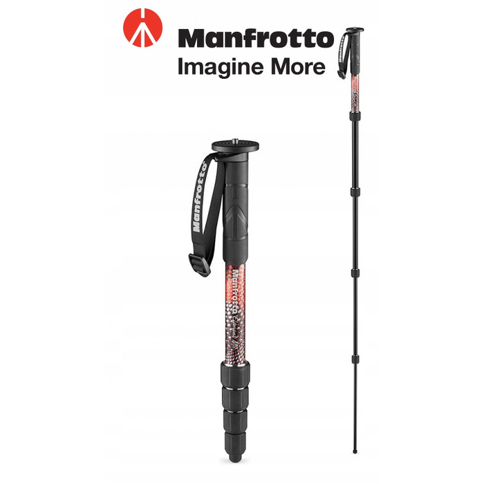 Монопод Manfrotto Element MII Alu, 159 см, червоний