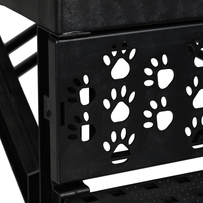 Relaxdays Dog Stairs, 3 Steps