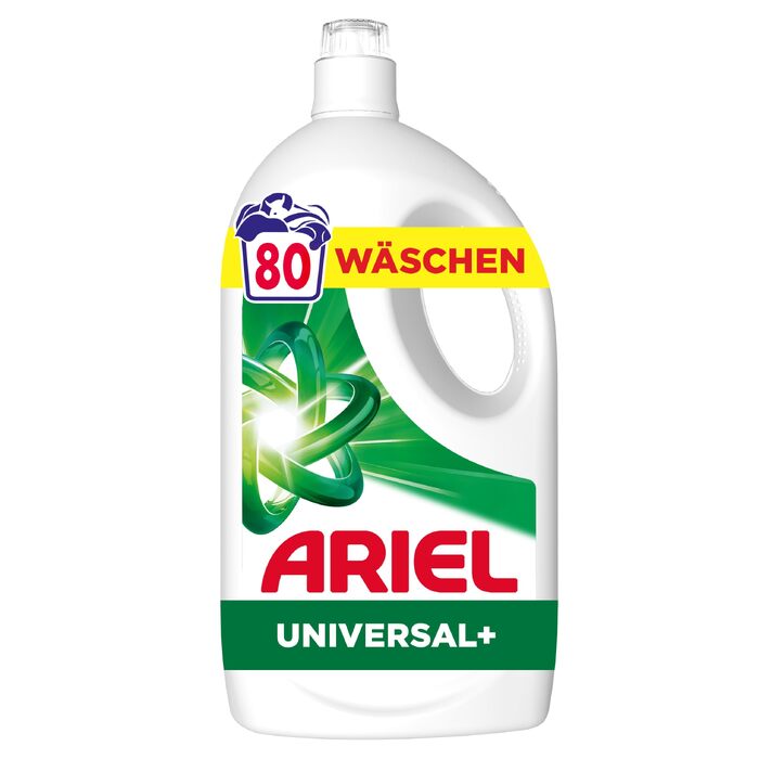 Рідкий універсальний пральний засіб Ariel Universal+, 3.6 л, на 111 прань