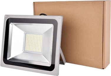 LED Floodlight Outdoor 100W Outdoor Spotlight | LED Floodlight Floodlight Outdoor Searchlight Cold White | Super Bright 10000LM 6000K Cold White IP65 Waterproof Floodlight Wall Light for Garden Sports Field