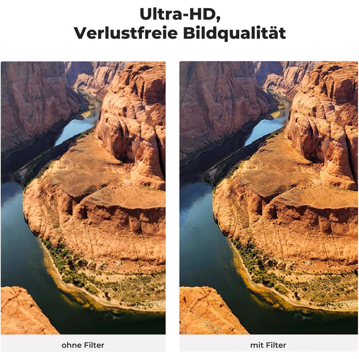 Фільтр UV K&F Concept 67mm 9H, захисний фільтр, захист від ударів (Nano Xcel)