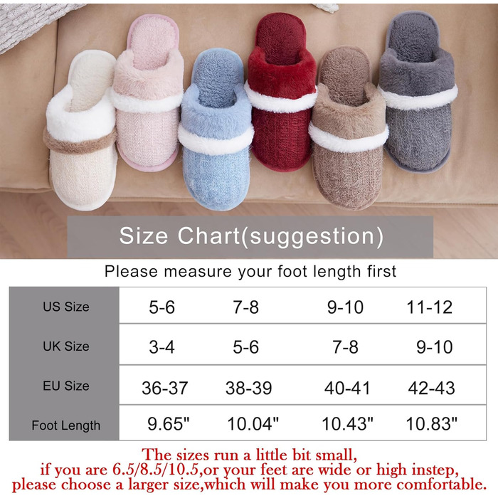 Теплі халати для дому жіночі та чоловічі зимові - м'які та зручні капці з меморі-піною, антиковзкі халати для холодної погоди, стильні та елегантні шльопанці, чудовий подарунок, коричневий, 42/43 EU