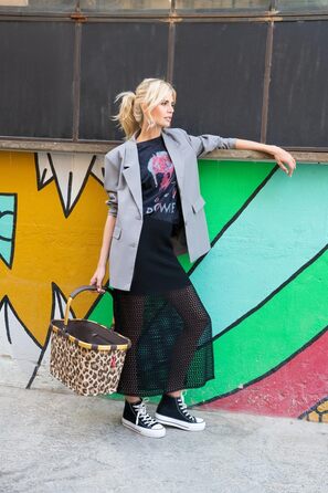 Сумка-шопер Reisenthel Carry Bag Frame Leo Macchiato з містким відділенням та внутрішньою кишенею – Стильна та водонепроникна сумка