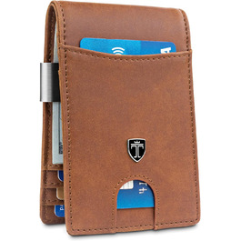 Чоловічий шкіряний ремінь TRAVANDO S Cognac-braun