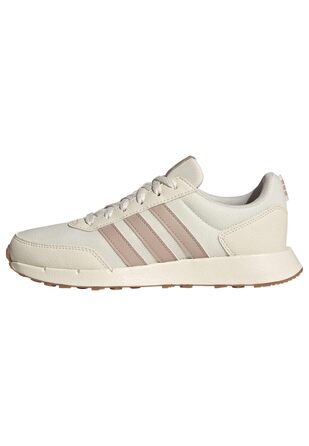 Жіночі бігові кросівки Adidas Run 50s (42 2/3 EU, Off White Wonder Taupe Gum 3)