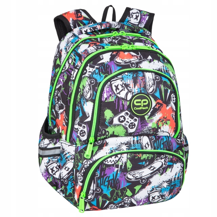 Багатофункціональний шкільний рюкзак CoolPack, багатоколірний, 24 л