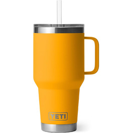 YETI Rambler 35 oz Stainless Steel Vacuum Insulated Mug with Stronghold Lid - Beekeeper Edition