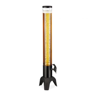 Relaxdays 2.5 l Beer Tower with Tap
