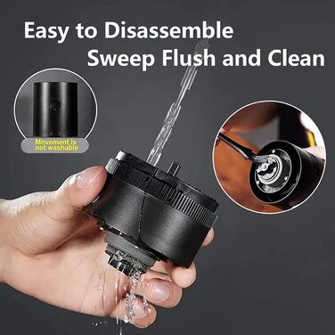 Portable Electric Burr Coffee Grinder, Coffee Grinder, Electric Spice Grinder, USB Rechargeable Coffee Grinder Adjustable Coarseness, Portable Electric Coffee Grinder for Home Office