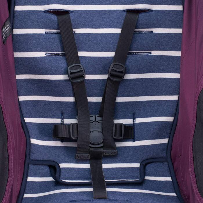 Дитяча сидіння-підкладка JYOKO KIDS для візків Joolz і Baby Jogger City Mini/GT2/Zip/Tour, 100% бавовна, смугаста