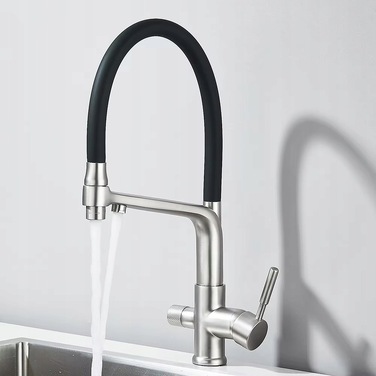 Змішувач для кухні стілець ARVON FRESHLINE, сріблястий